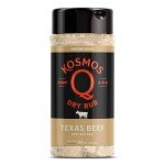 Texas Beef BBQ Dry Rub by Kosmos Q, 13.8 oz