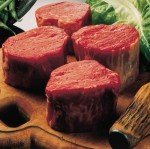 4 Pack of 8 Oz Filet Mignon Steaks