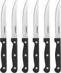 Cusinart 6-Piece Stainless Steel Steak Knife Set