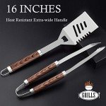 30-Piece BBQ Grill Tool Set for Meat Lovers