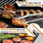 POLIGO 5-Piece Stainless Steel BBQ Grill Tools