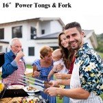 27pc BBQ Tool Set with Meat Claws & Carry Bag