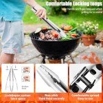 31-Piece Stainless Steel BBQ Grill Set for Men