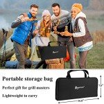 27pc BBQ Tool Set with Meat Claws & Carry Bag