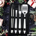 POLIGO 5-Piece Stainless Steel BBQ Grill Tools