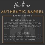 Bourbon Barrel BBQ Smoking Wood Chunks - 1-4 Inch