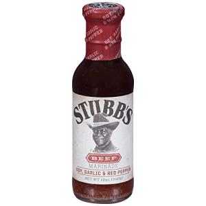 Stubb's Soy Garlic Red Pepper Beef Marinade, 12 oz