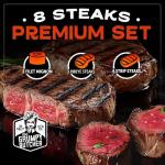 Grumpy Butcher Premium Steak Set - 8 Steaks