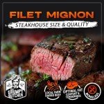 Grumpy Butcher Filet Mignon Steaks, 6 Pack