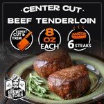 Grumpy Butcher Filet Mignon Steaks, 6 Pack