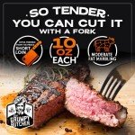 Grumpy Butcher 8 Pack New York Strip Steaks