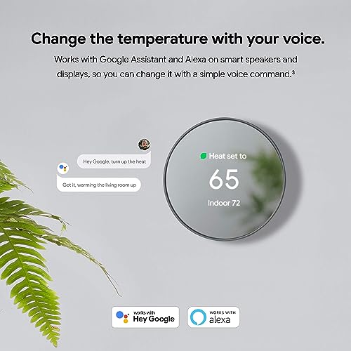 Google Nest Wifi Thermostat - Snow