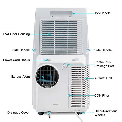 Smart 13k BTU Portable AC with Wi-Fi