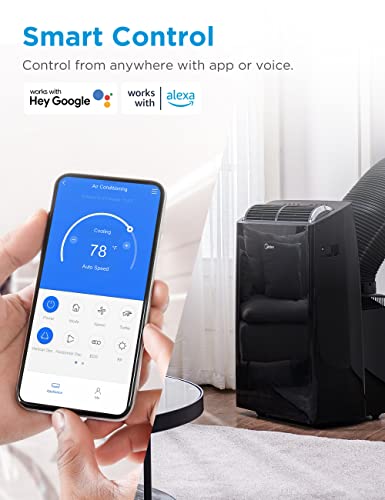 Midea Smart Portable Air Conditioner with Alexa/Google Assistant