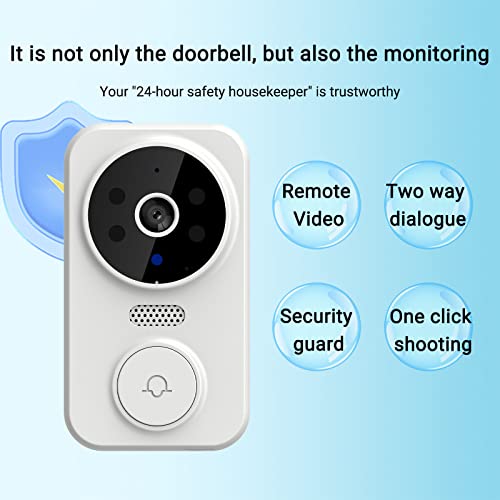 Mosunx Smart Video Doorbell with Night Vision