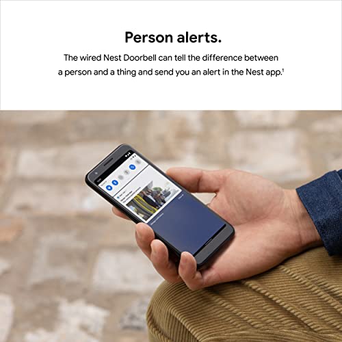 Nest Hello Wired Video Doorbell