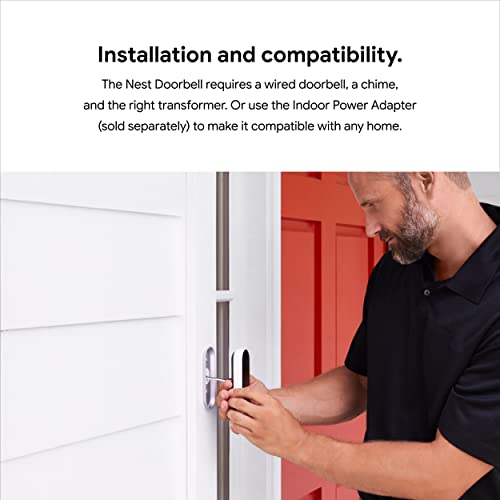 Nest Hello Wired Video Doorbell