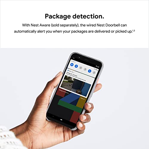 Nest Hello Wired Video Doorbell