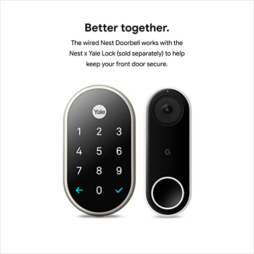 Nest Hello Wired Video Doorbell