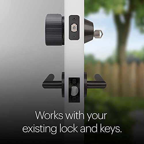 Matte Black August Wi-Fi Smart Lock