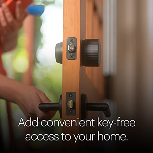 Matte Black August Wi-Fi Smart Lock