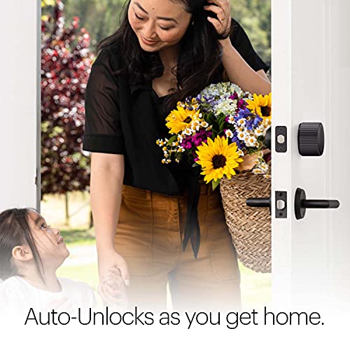Matte Black August Wi-Fi Smart Lock