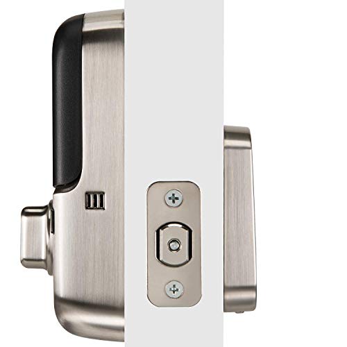 Yale Touchscreen Door Lock in Satin Nickel