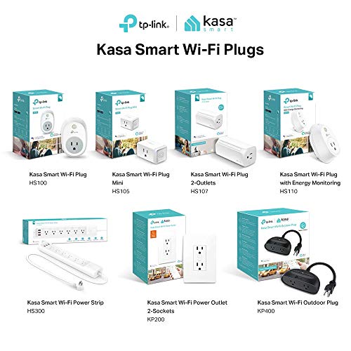 Smart WiFi Plug with Energy Monitoring by TP-Link