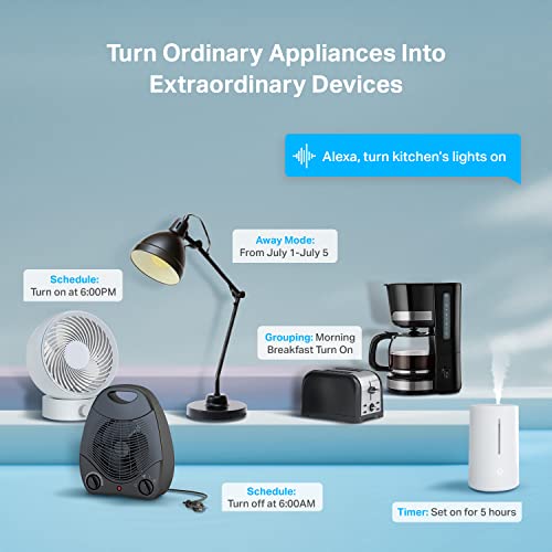 Smart Plug 4-Pack for Home Automation
