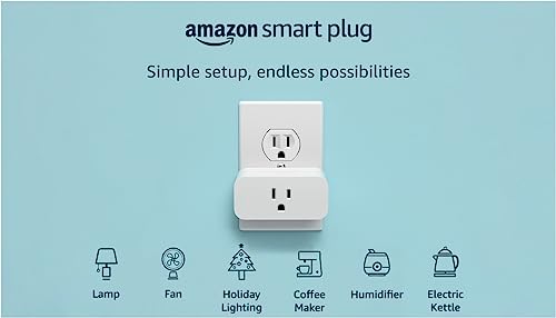 Alexa-Compatible Amazon Smart Plug for Home Automation