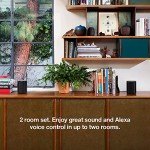Compact Sonos One Smart Speaker Set with Alexa