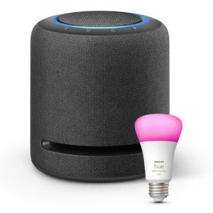Echo Studio with Philips Hue Smart Bulb