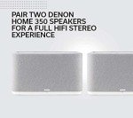 Denon Home 350 Multi-Room Audio Speaker - White
