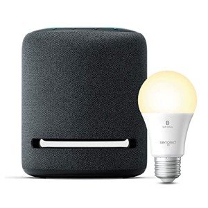 Echo Studio Smart Home Starter Kit with Bluetooth Bulb