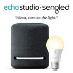 Echo Studio Smart Home Starter Kit with Sengled Bulb