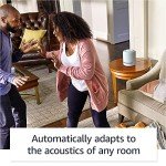 Echo Studio with Philips Hue Smart Bulb - Glacier White