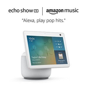 Echo Show 10 Glacier White + 6 Months Music