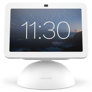 Echo Show 8 Bundle with Battery Base - Glacier White