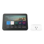 Echo Show 8 Bundle with Smart Plug - Charcoal