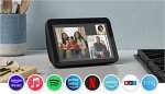 Echo Show 8 with Sengled Color Bulb, Charcoal