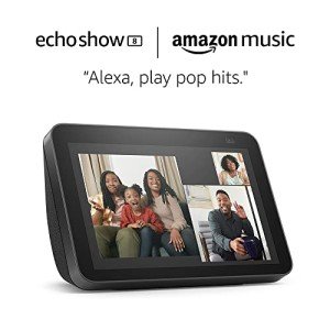 Echo Show 8 (2nd Gen) with 6 Months Music