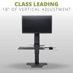 Uprite Ergo Sit-to-Stand Desk Converter with Monitor Mount