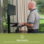 Uprite Ergo Sit-to-Stand Desk Converter with Monitor Mount