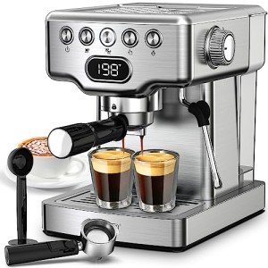 Geek Chef 20 Bar Espresso Machine & Frother