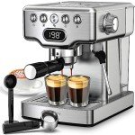 Geek Chef 20 Bar Espresso Machine & Frother