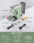 Laekerrt 20 Bar Espresso Maker with Milk Frother