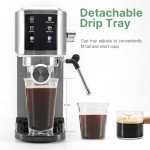 URintells 20 Bar Touch Screen Espresso Maker