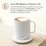 Smart Temperature Control Mug 2 - 10 Oz, White