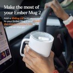 Smart Temperature Control Mug 2 - 10 Oz, White
