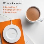 Smart Temperature Control Mug 2 - 10 Oz, White